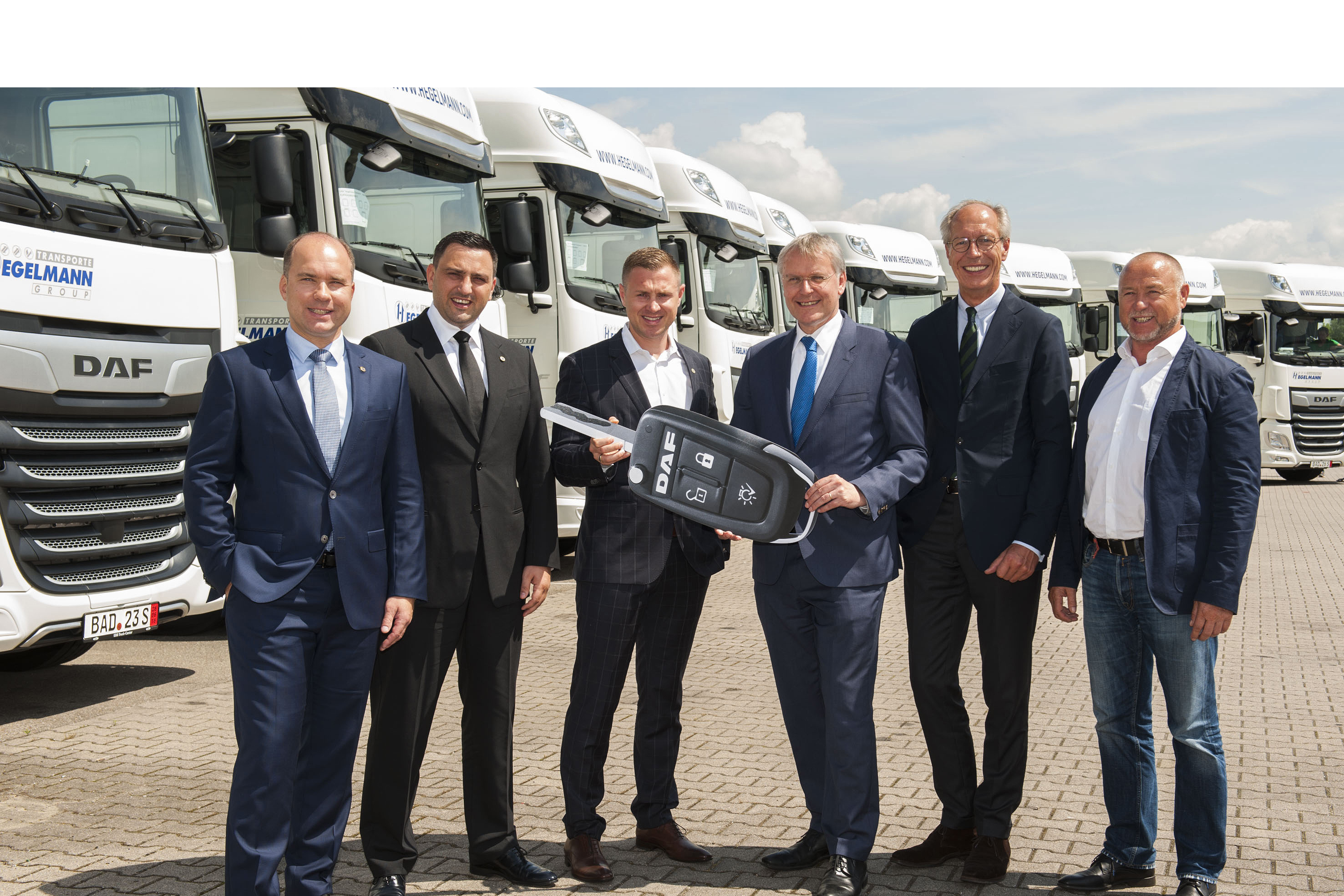 DAF XF Hegelmann key2018