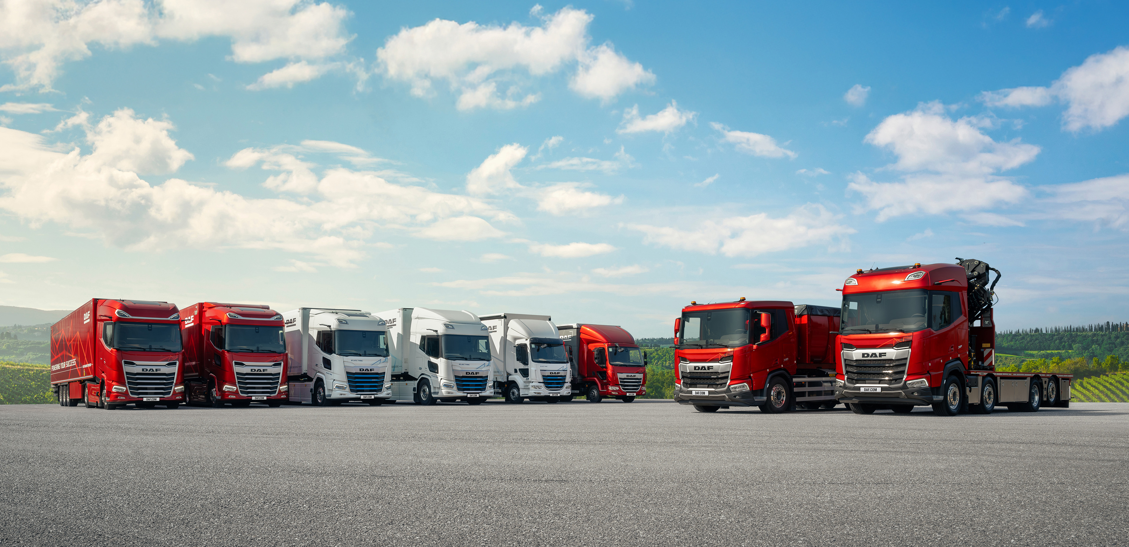 Neue Generation DAF Produktportfolio 2025 02