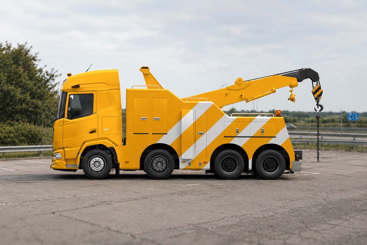 DAF XF FAD 8x4 Abschlepp und Bergungsfahrzeug
