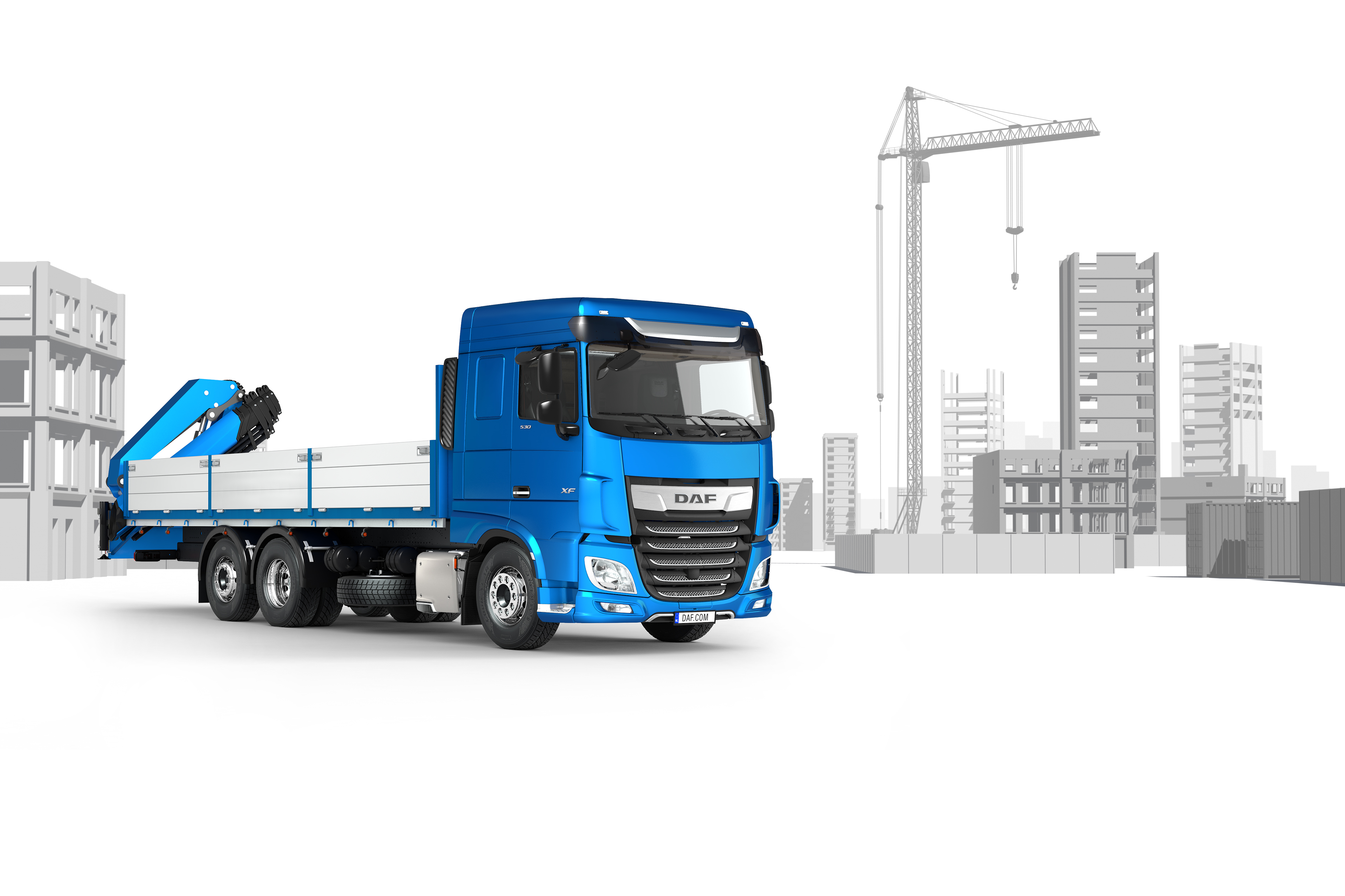 DAF XF FAN crane