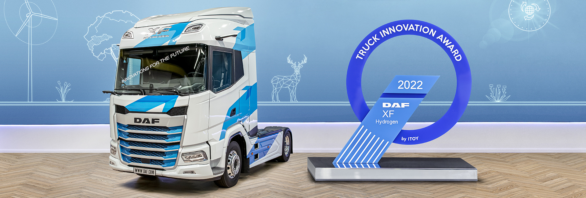 Passend für DAF*: XF I XG I XG+ (2022-) ❘ XXL Tisch