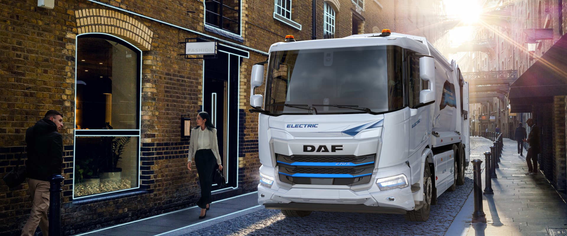 DAF XD Electric garbage collector