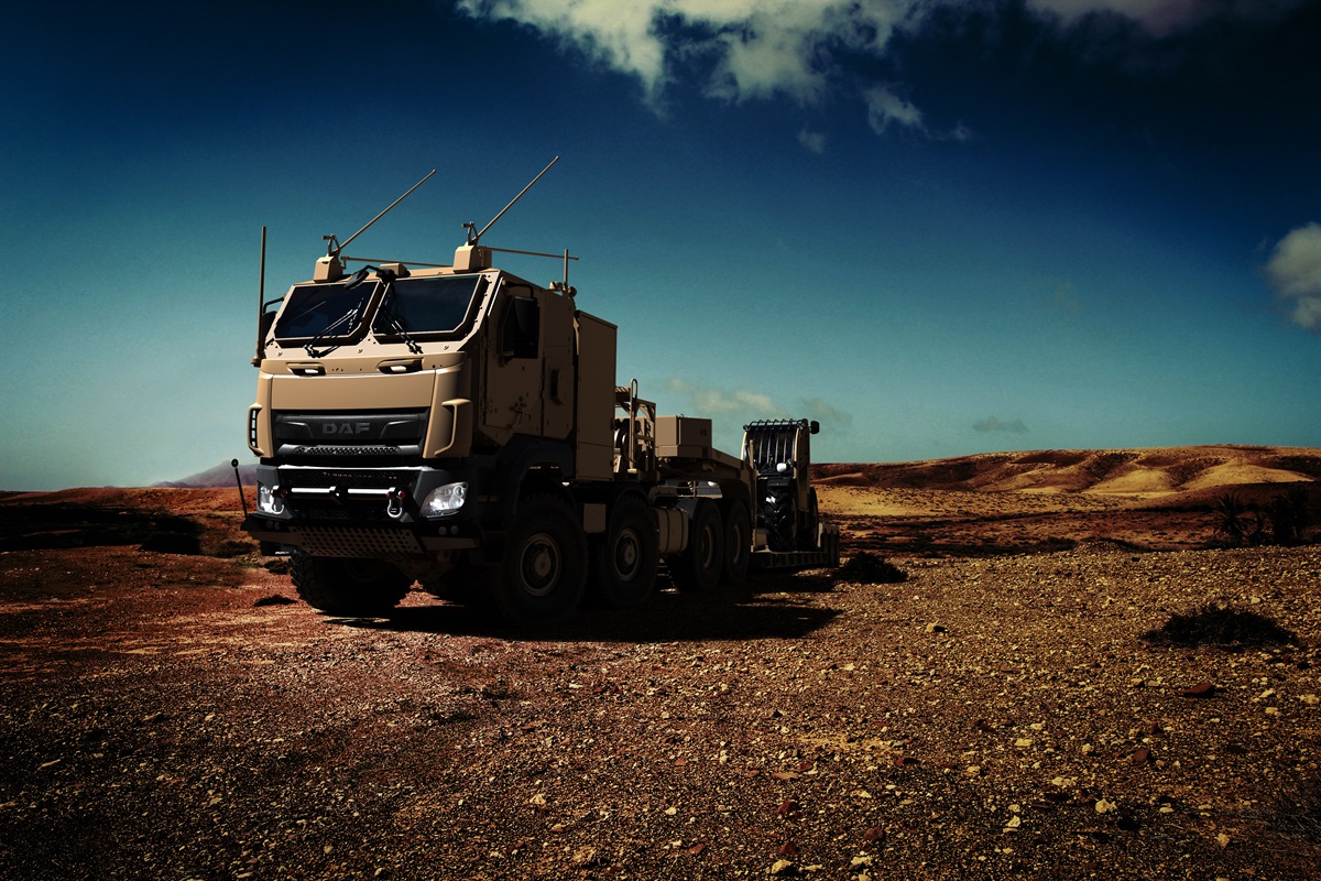 DAF erhält neuen Auftrag von den belgischen Streitkräften- DAF Trucks  Deutschland GmbH