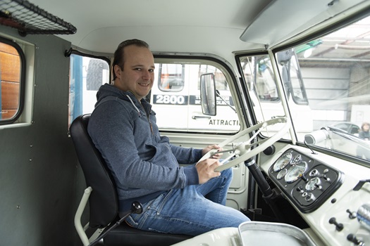 Oldest DAF truck still in commercial use - DAF A1600 from 1968