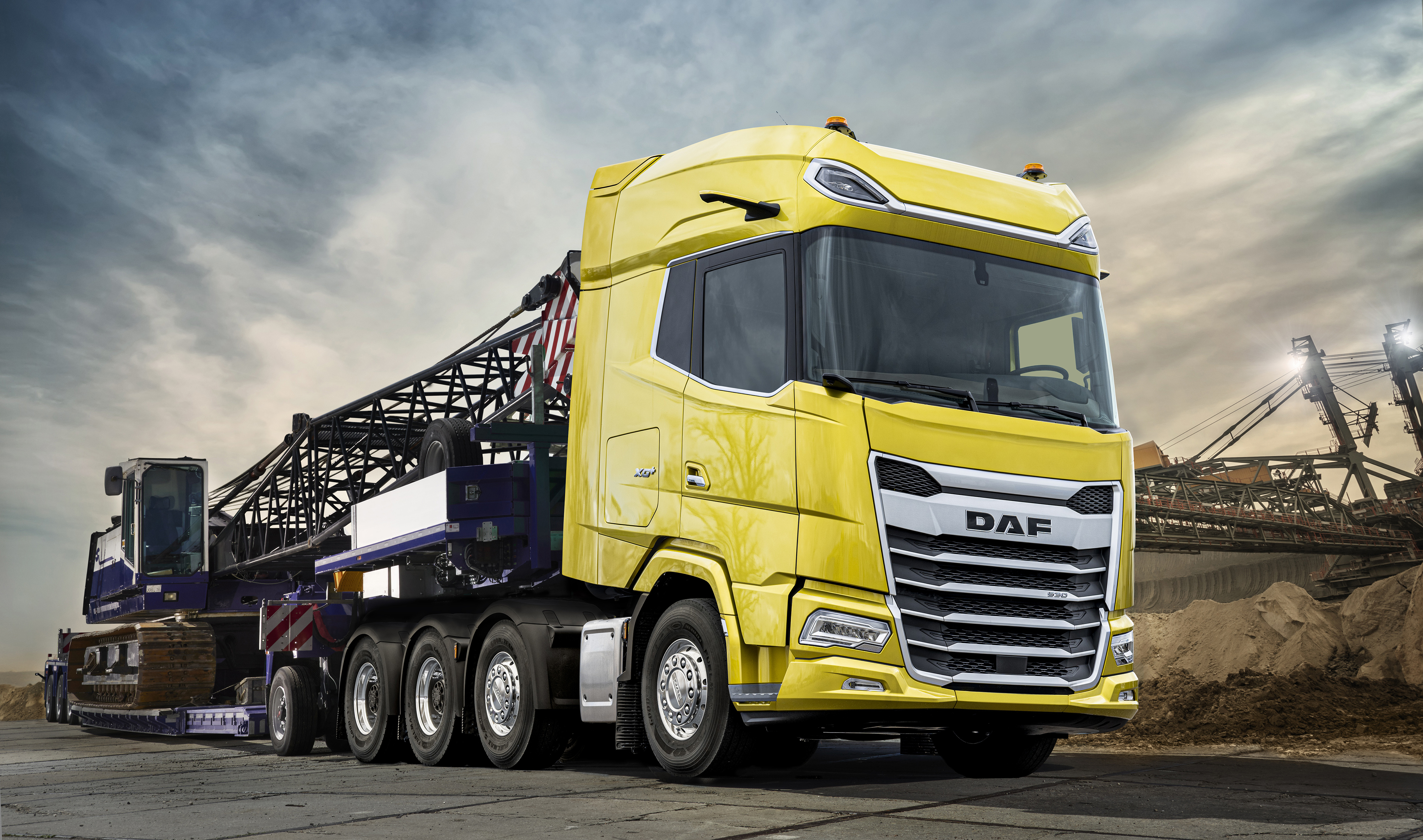 DAF führt eine komplette Serie von Lkw der neuen Generation für